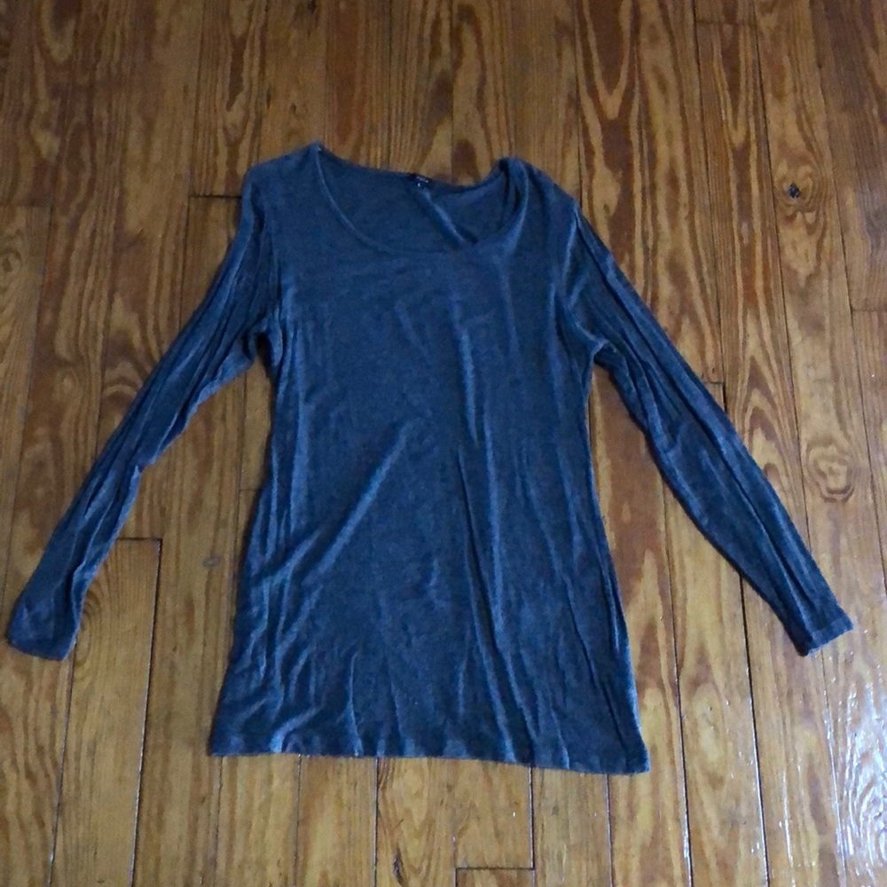 Grey Long Sleeve Shirt